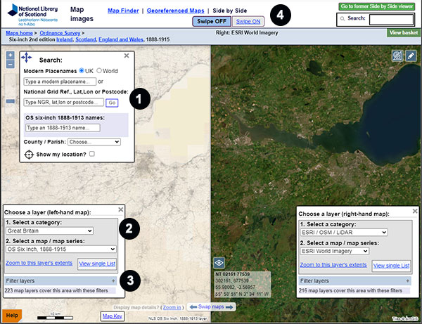 Side-by-side viewer - help information Side-by-side viewer - help information